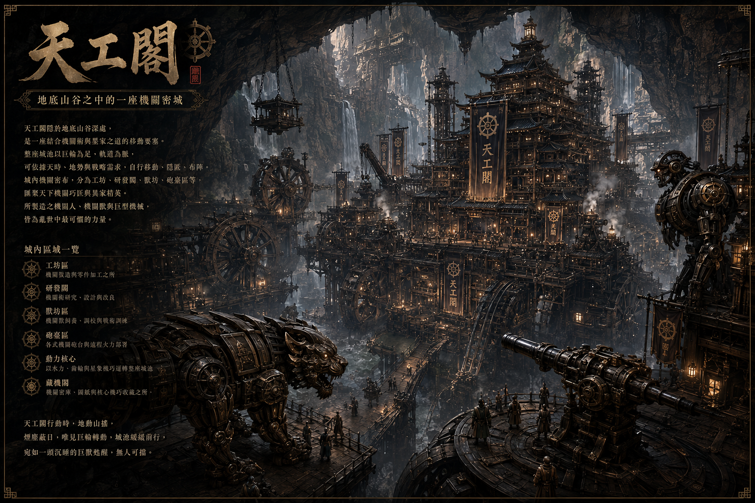 天工閣（Heavenly Craft Pavilion）