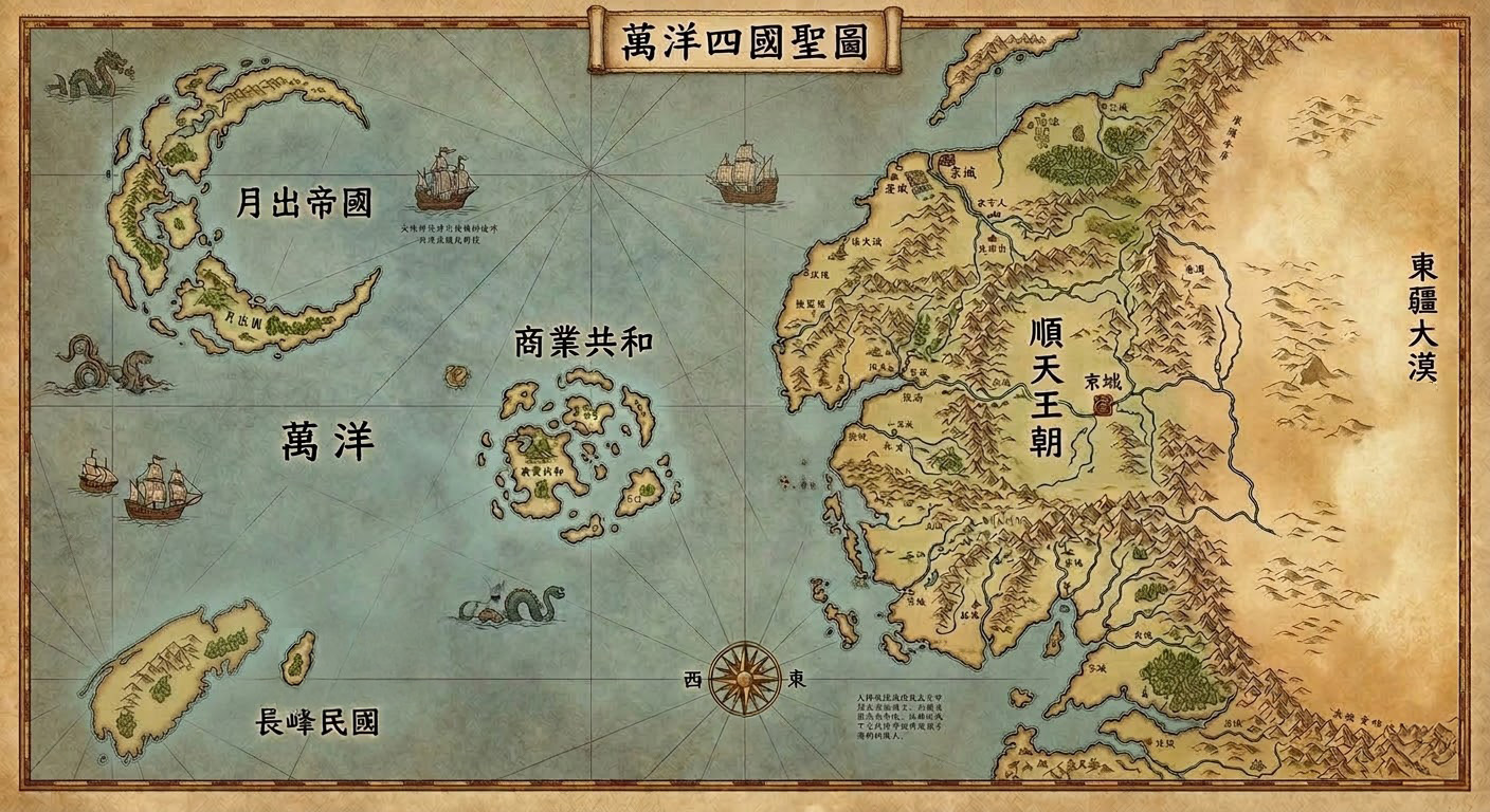 Fantasy World Map